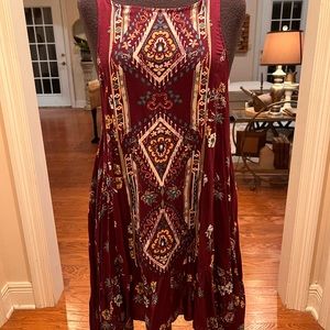 Free People Swing/Trapeze Style Dress Size Small